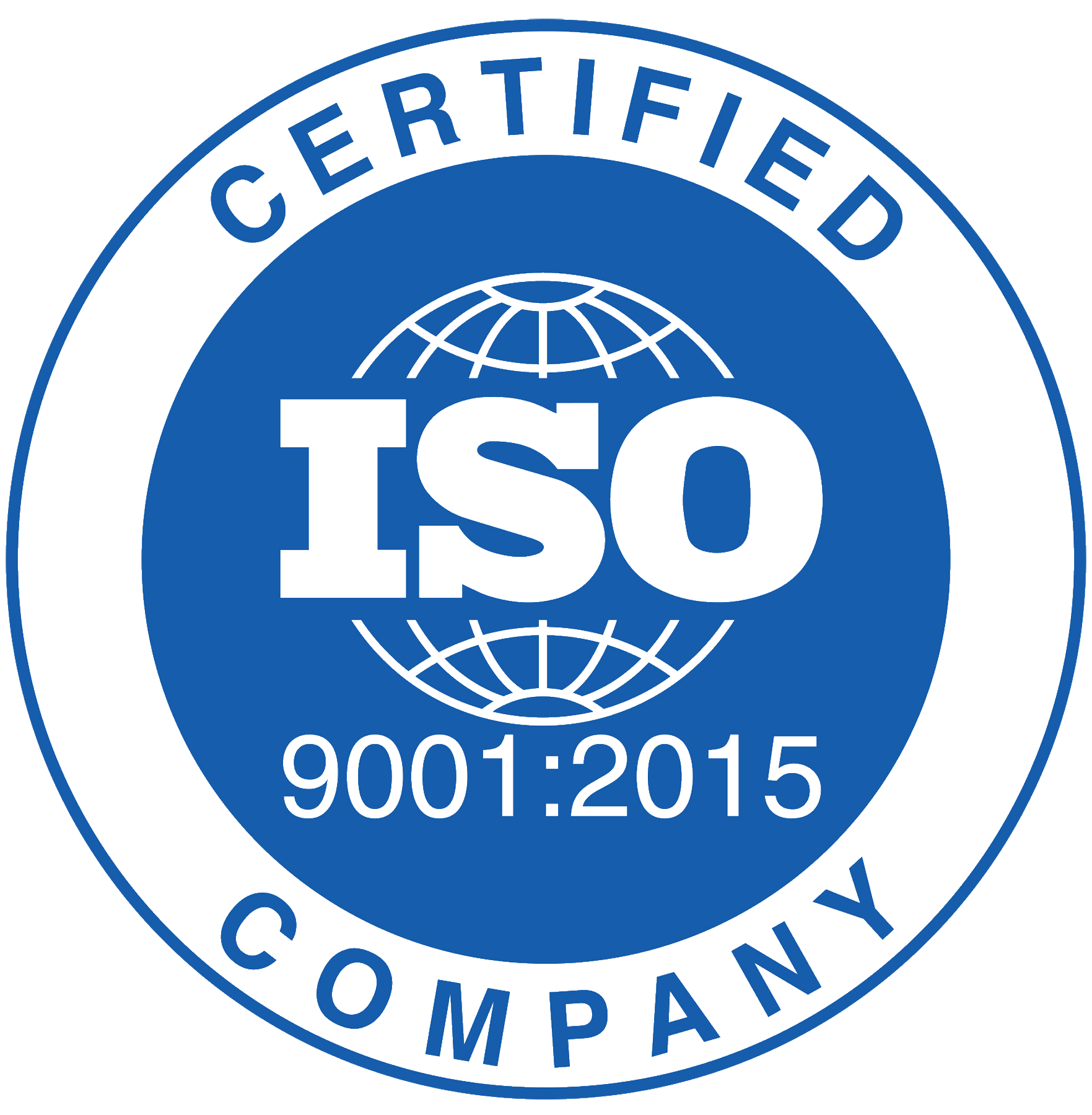ISO 9001:2015 certified
