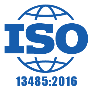 ISO 13485:2016 certified